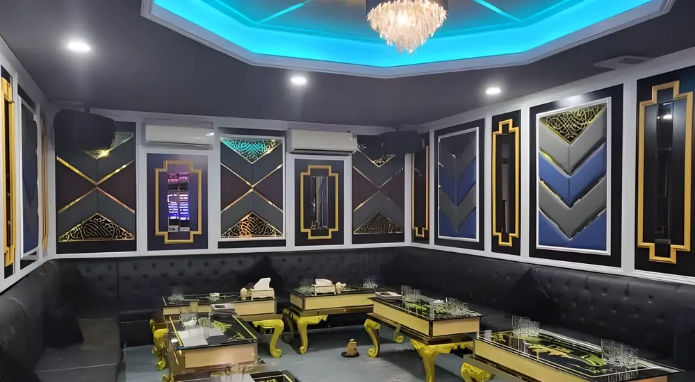 더원 KTV 블랙골드 인테리어